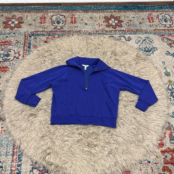 Spanx quarter zip sweater size medium - Picture 2 of 5